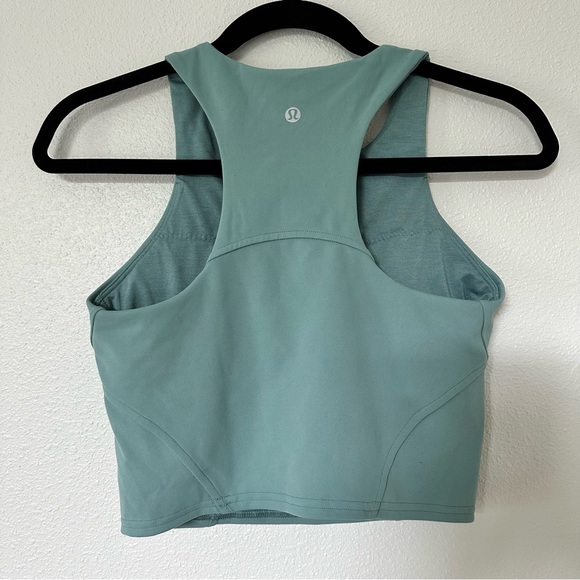 Lululemon Wunder Train Racerback Tank Top - Size 6 Tidewater Teal - Picture 3 of 5